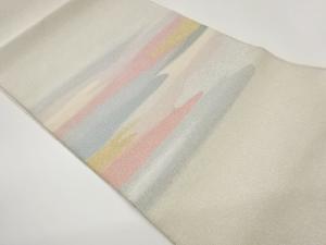 綴れヱ霞模様織出し名古屋帯